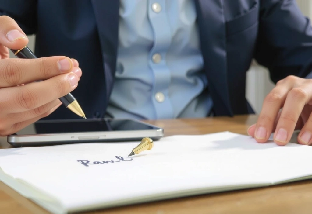 Podpis smlouvy
